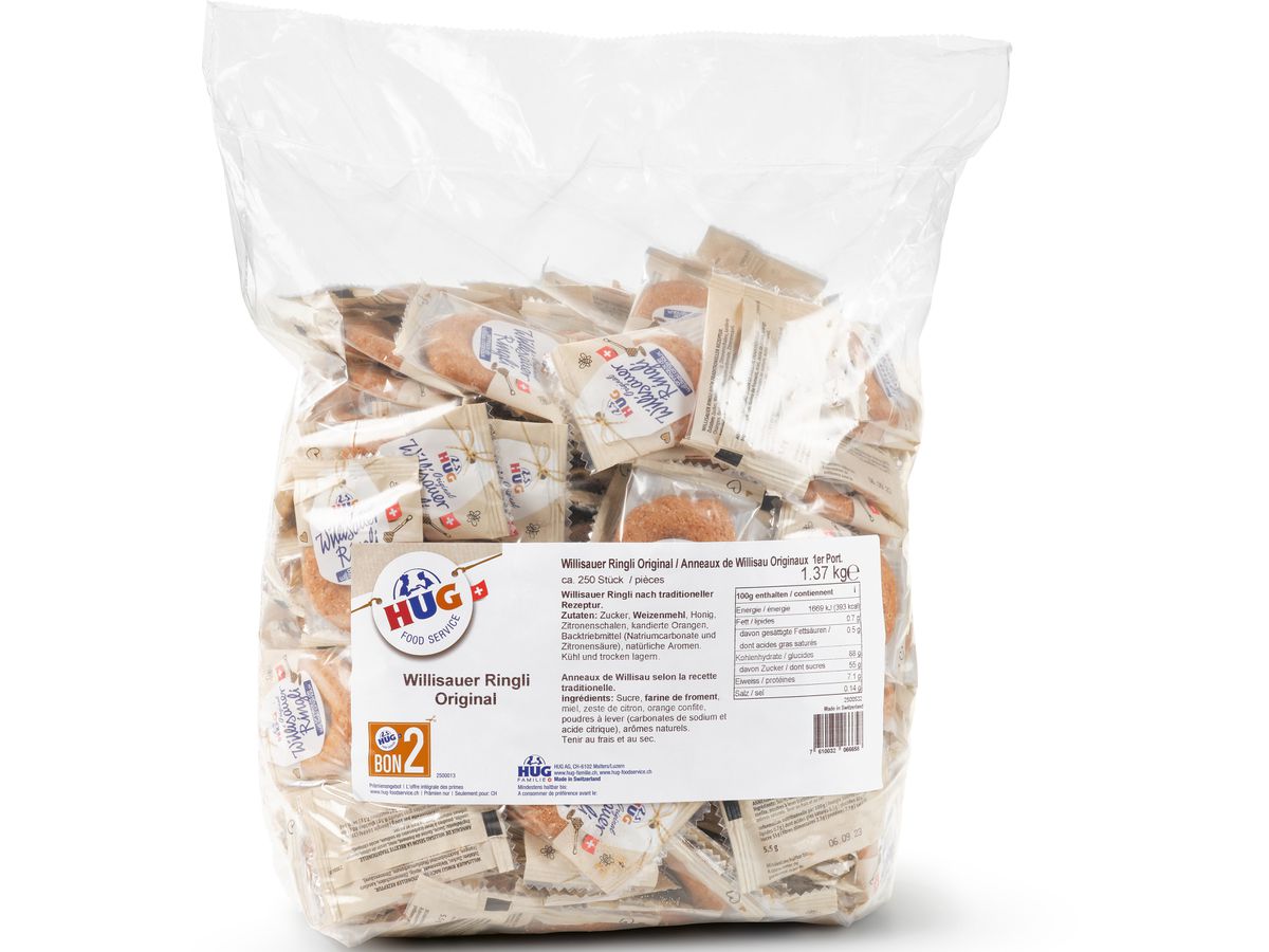 HUG Anneau de Willisau Original 5611000 5.5g, 250 pcs. (7610032066658)