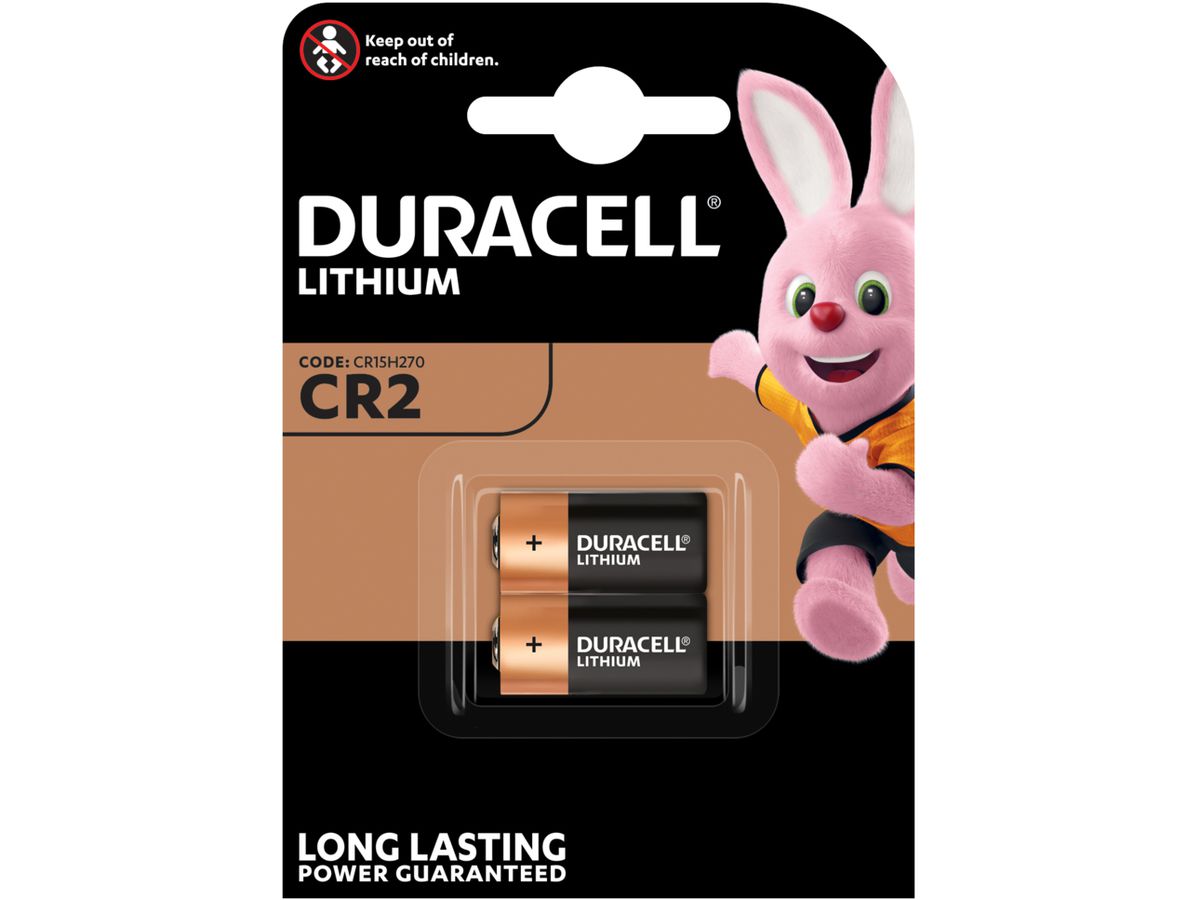 DURACELL Pile lithium CR15H270 CR2, 3V 2 pcs. (5000394030480)