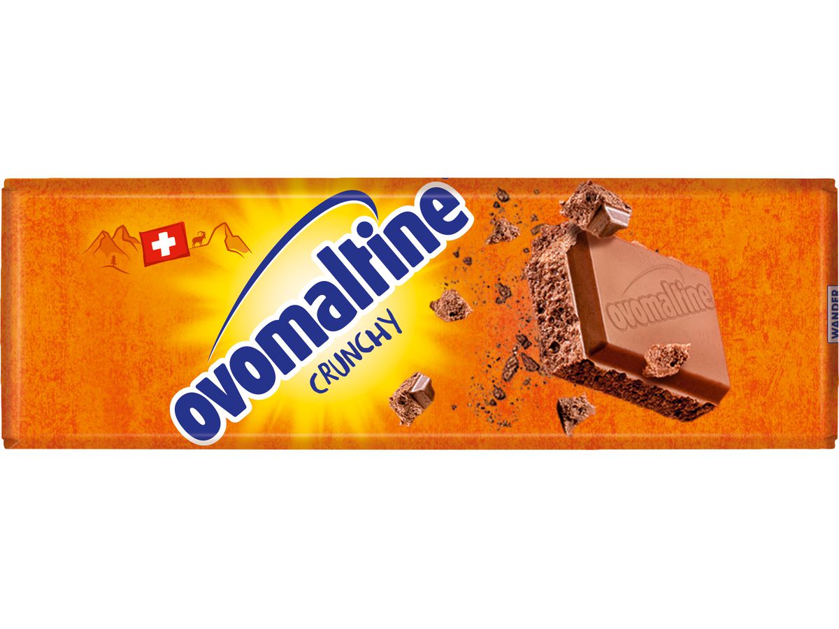 OVOMALTINE Crunchy Schokoldadenriegel 102186013 42g, 42, pz. (7612100908334)
