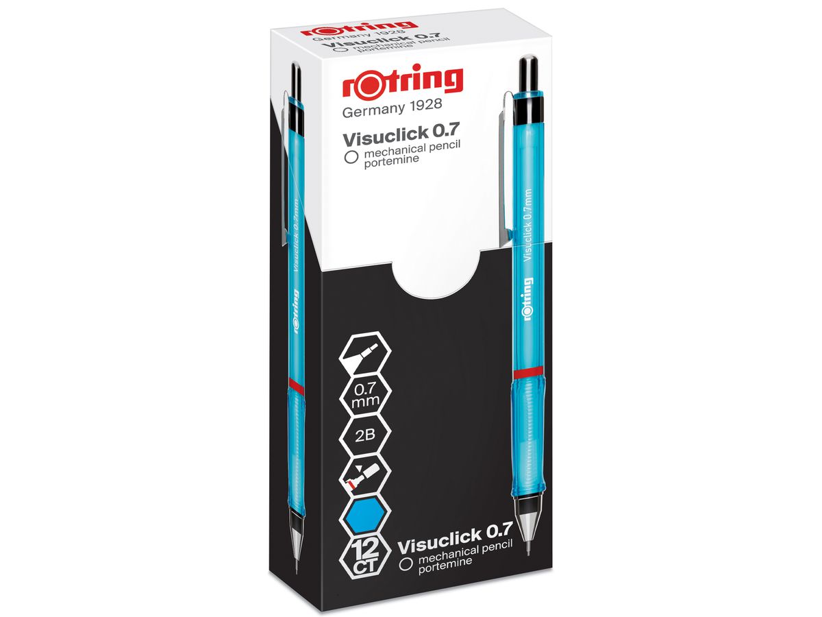 ROTRING Feinminenstift 0.7mm 2088548 Visuclick, blau (3026980885489)