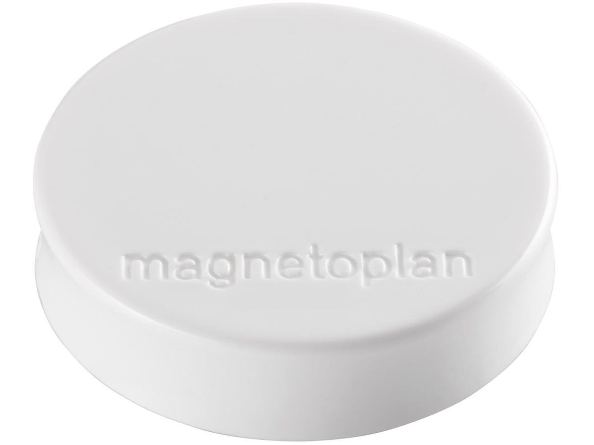 MAGNETOPLAN Calamita Ergo Medium 10 pz. 1664000 bianco 30mm (4013695043258)
