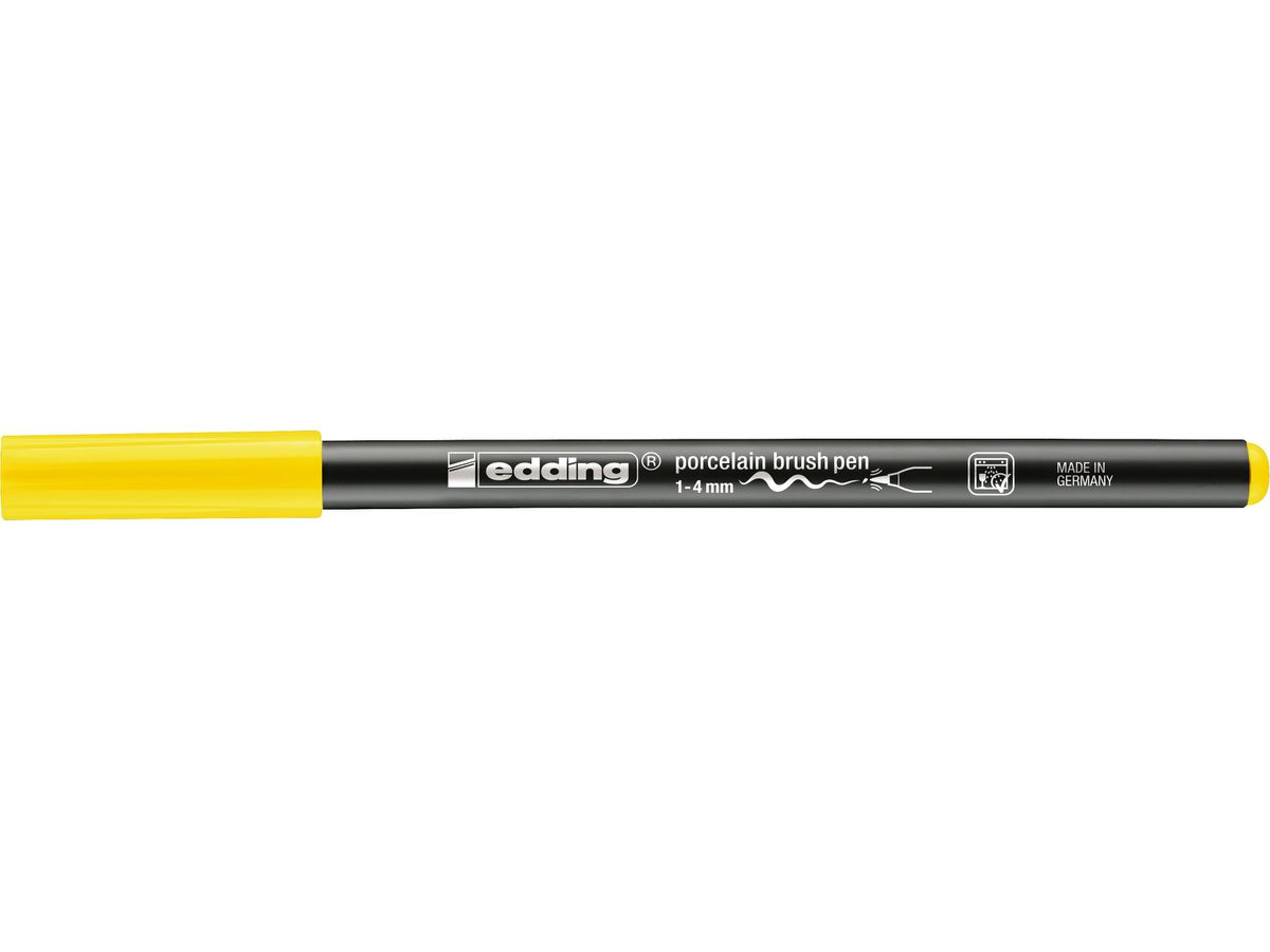 EDDING Marqueur porcelaine 4204 1-4mm E-4200 jaune (4004764927883)