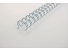 GBC Drahtbinderücken 6mm A4 RG810470 weiss, 34 Ringe 100 Stück (5019577190125)