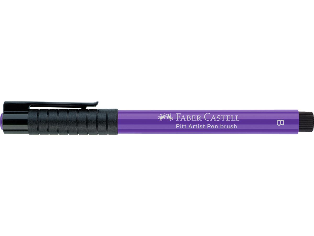 FABER-CASTELL Pitt Artist Pen Brush 2.5mm 167436 purple violet (4005401674368)
