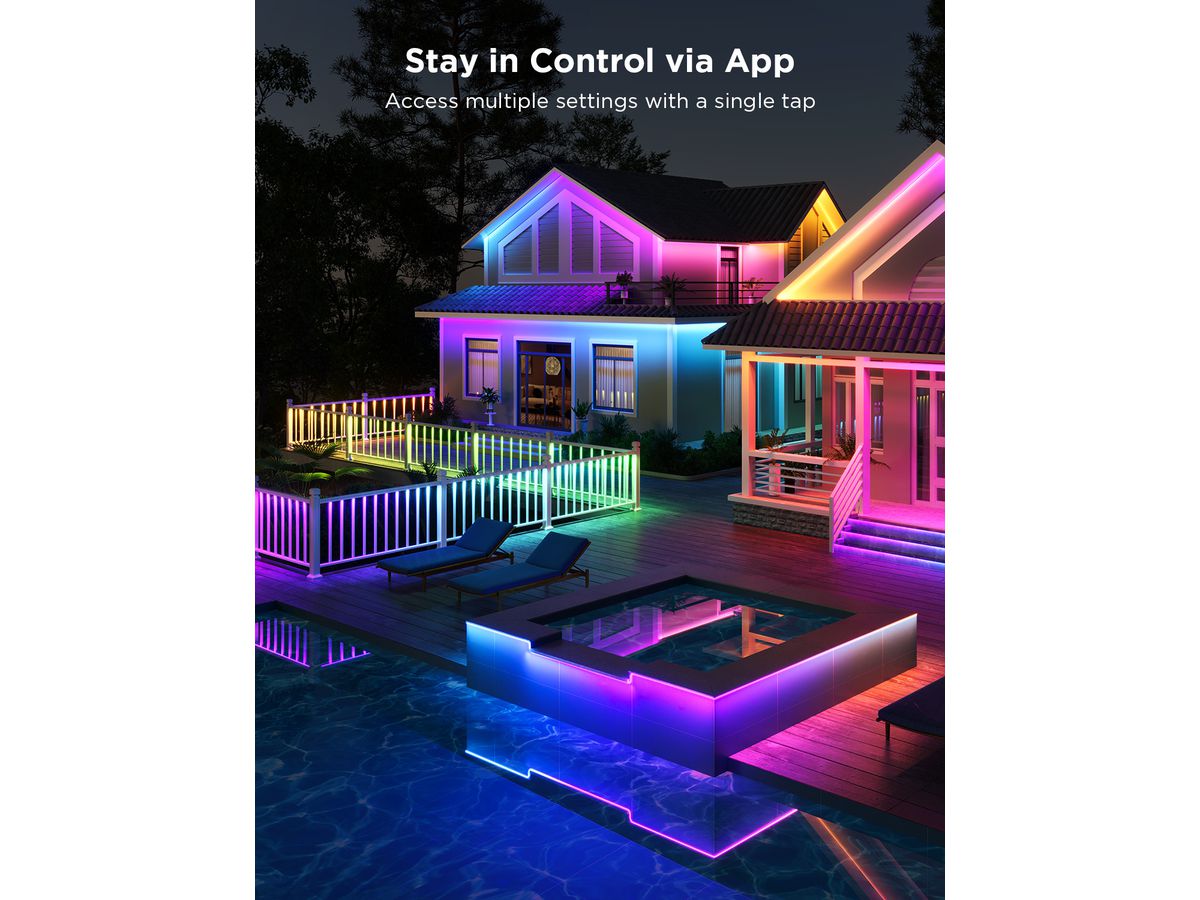 GOVEE WiFi LED Strip 10m H70A13D1 Outdoor (6974316999430)