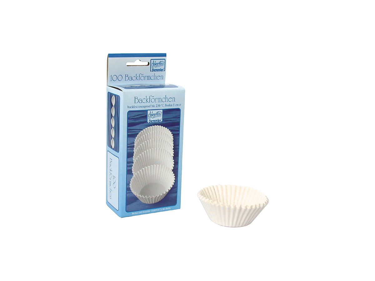 DEMMLER Diplomat-Kapseln 5x2,5cm 5012122024 blanc 200 pcs. (4004158192415)