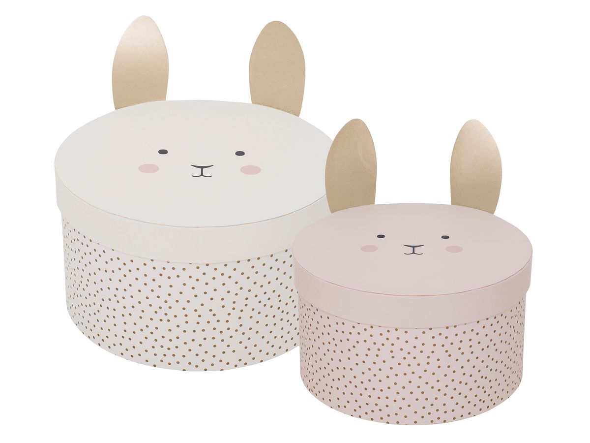 JABADABADO Aufbewahrungsbox A3221 Bunny. 2 assortiert (7332599032210)