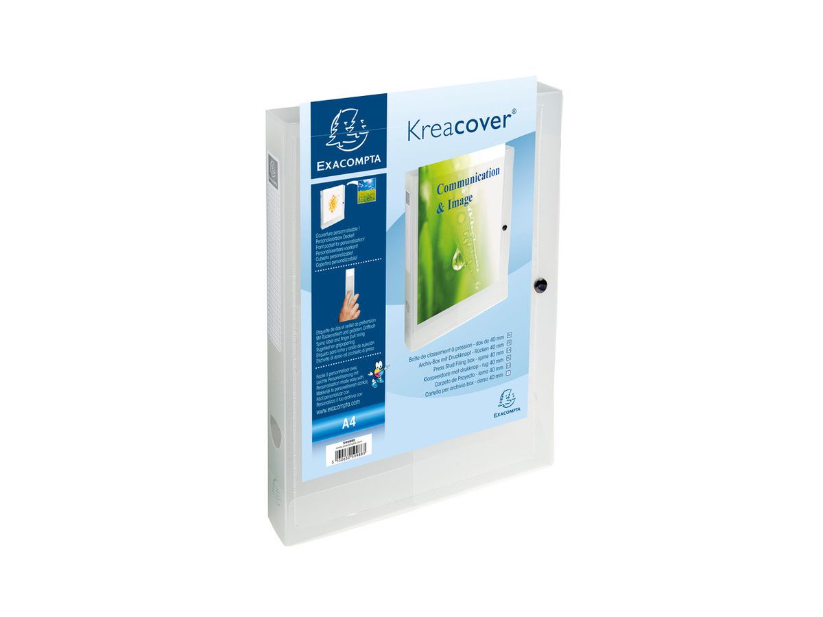 EXACOMPTA Scatola archivio 24x32cm 59988E bianco (3130630599883)