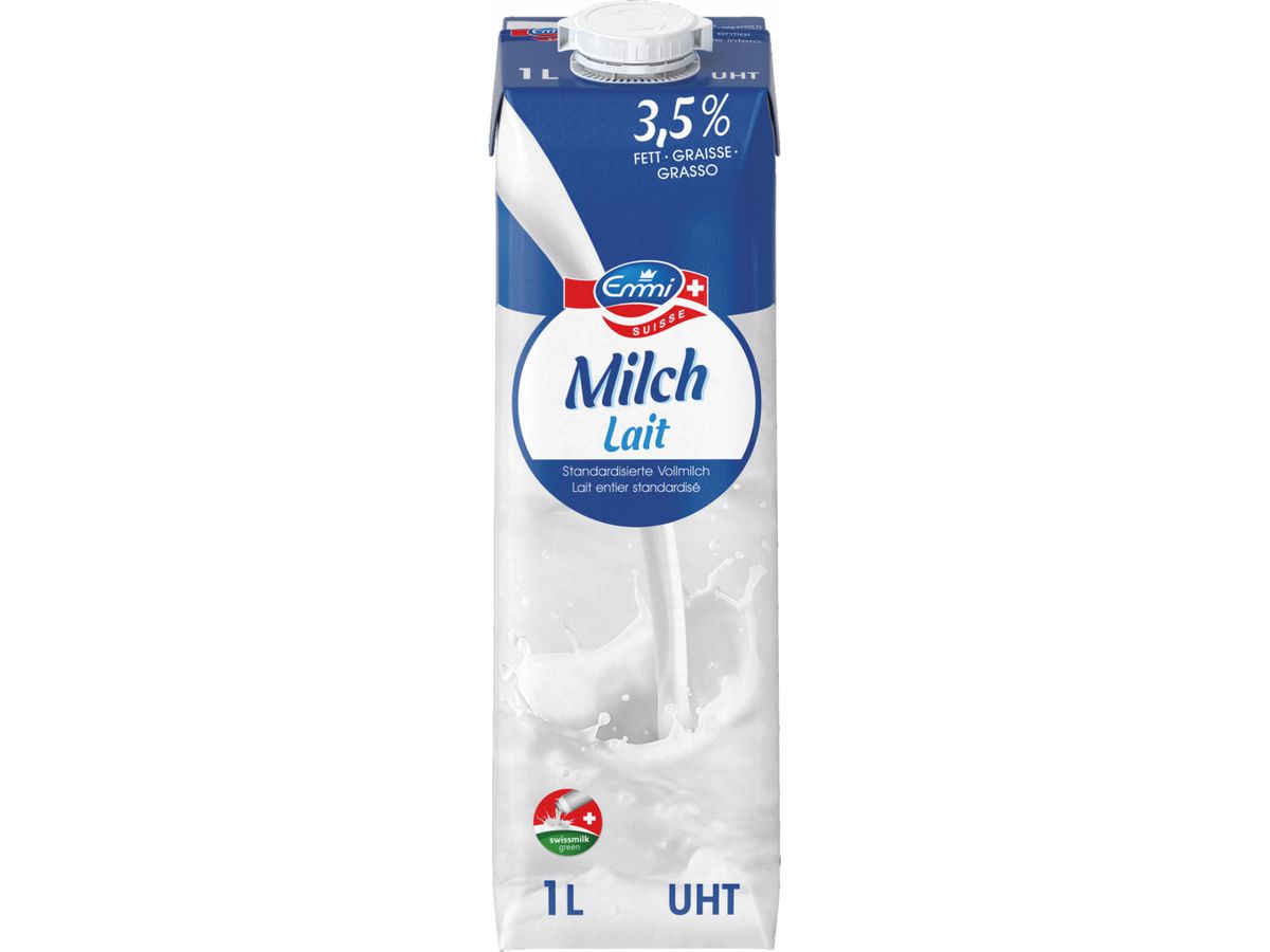 EMMI Vollmilch 3,5%, UHT 1325279 1 l, 12 Stk. (7610900286676)