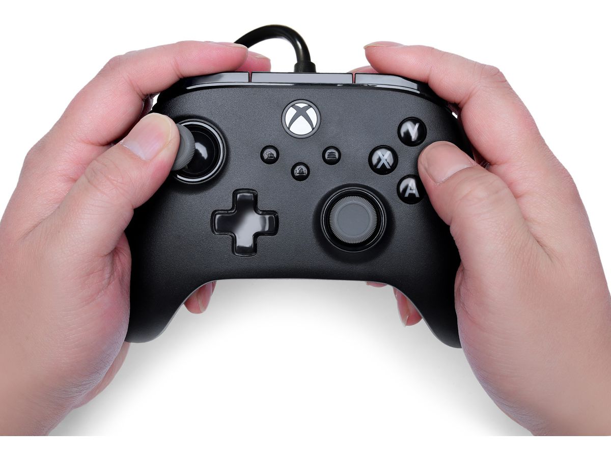 POWER A Advantage Plus Wired Ctrl. XBGP0439-01 XBox,Charcoal (0617885136917)