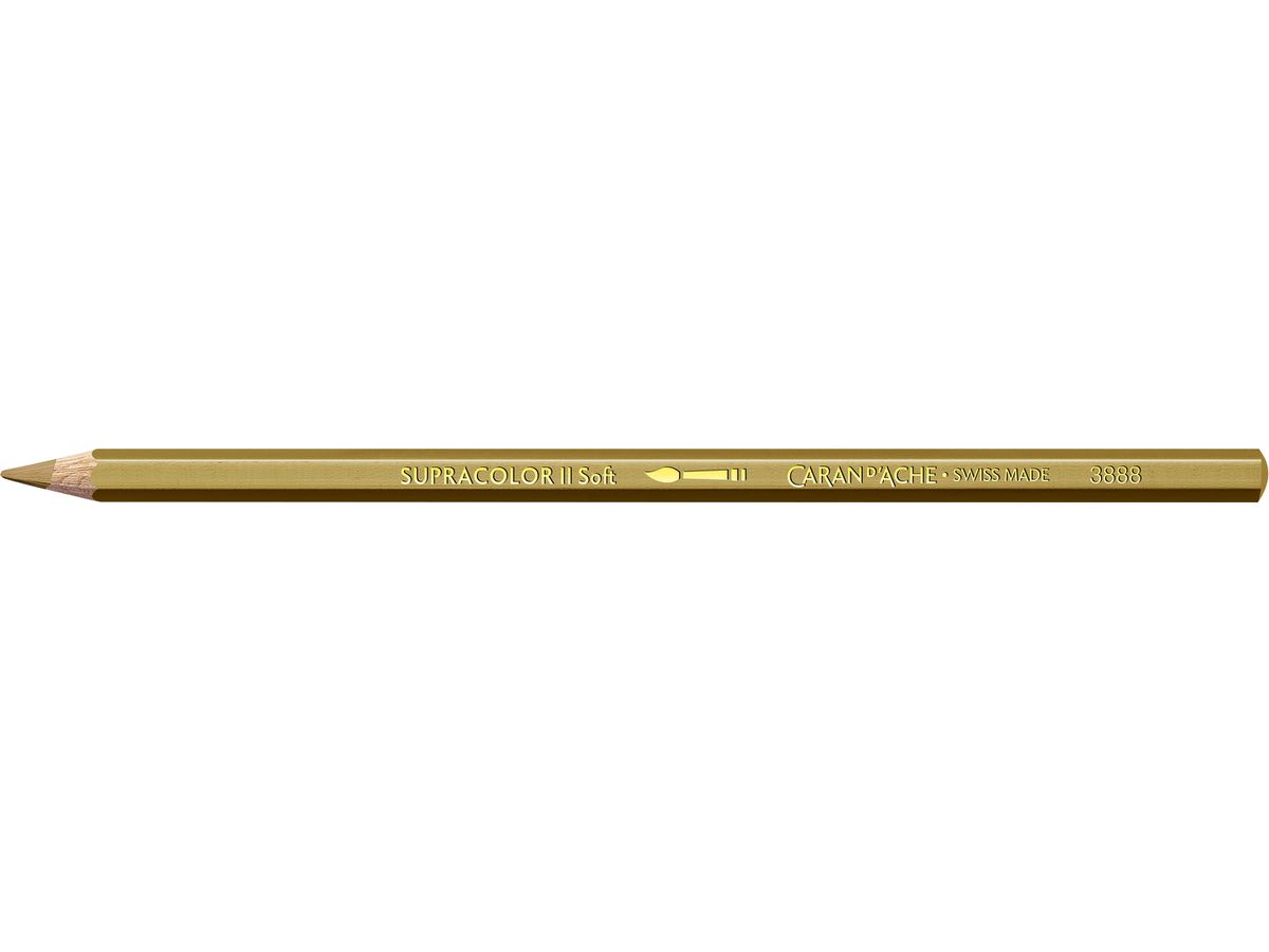 CARAN D'ACHE Farbstifte Supracolor 3,8mm 3888.499 gold (7610186846434)