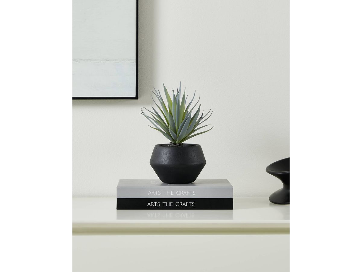 EGLO Plante artificielle 20cm 428496 vert, en pot (9008606367955)