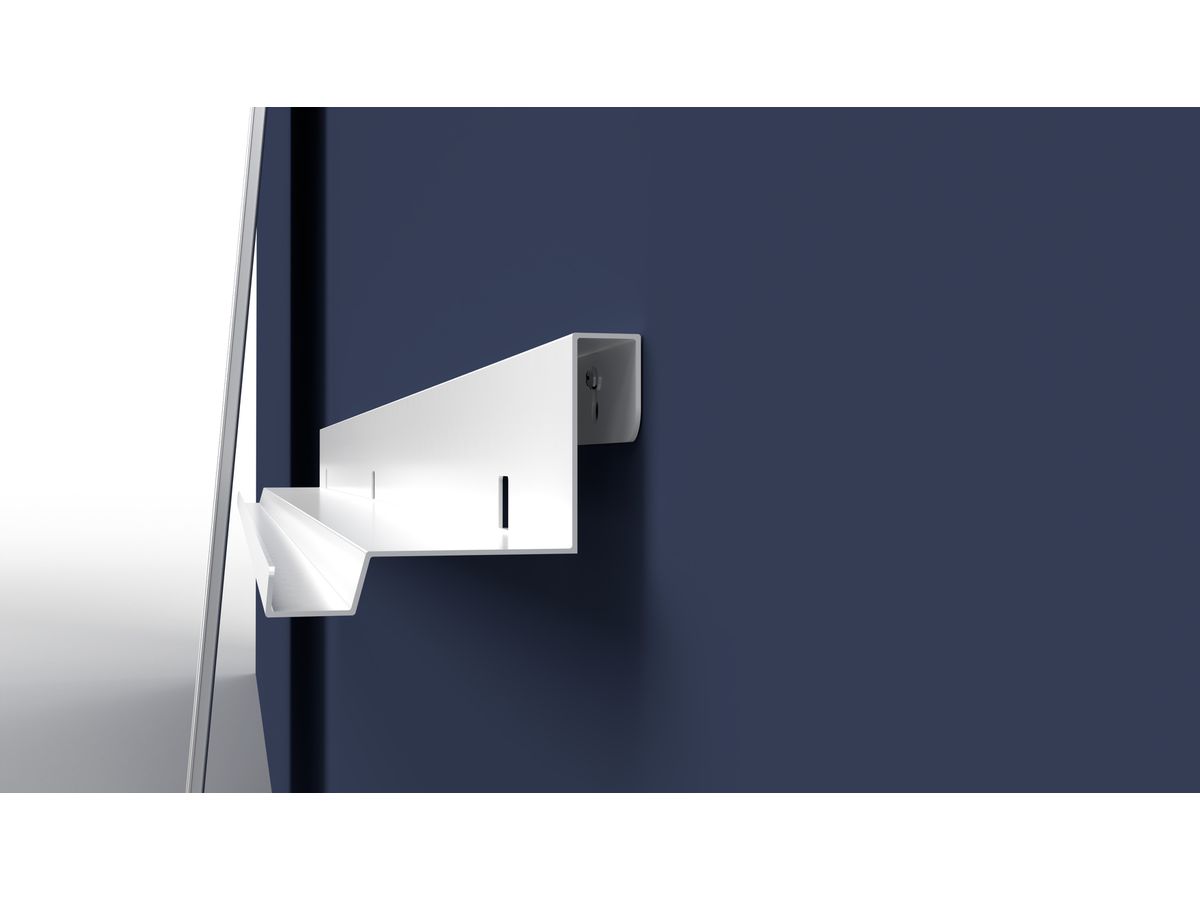 MAGNETOPLAN Design-Thinking Wall Tray 1241295 weiss 120x11x8cm (4013695063317)