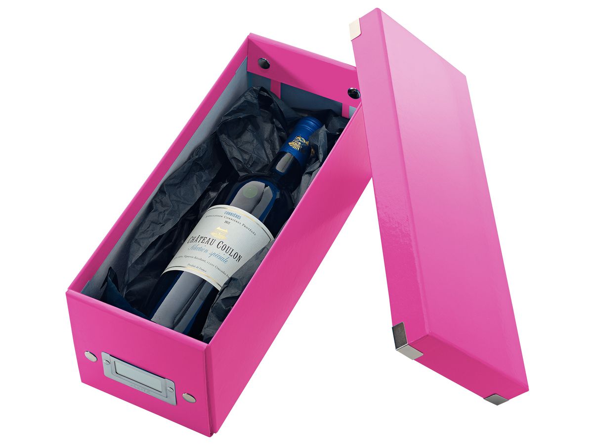 LEITZ Click&Store WOW CD-Box 60410023 pink 143x136x352mm (4002432398041)