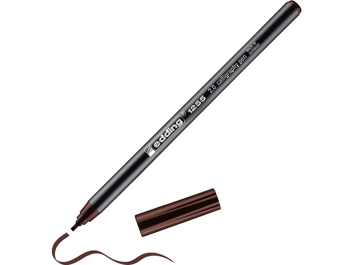 EDDING Calligraphy 1255 2mm 1255-18-2.0 braun (4004764926343)