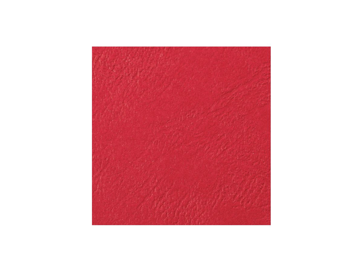 GBC LeatherGrain Umschlag A4 CN040030 rot 25 Stück (5019577210878)