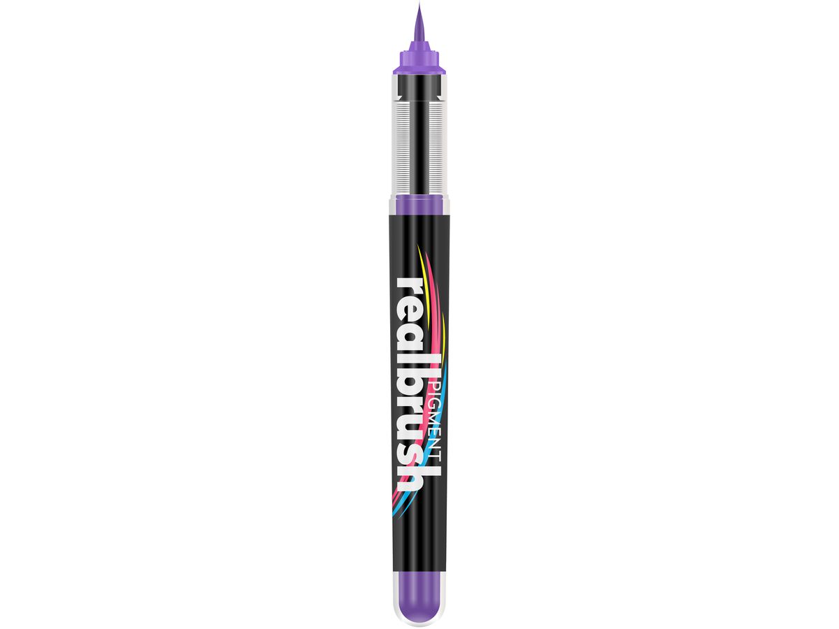 KARIN Real Brush Pen 0.4mm 33Z265 Pigment, viola chiaro (5904446032067)