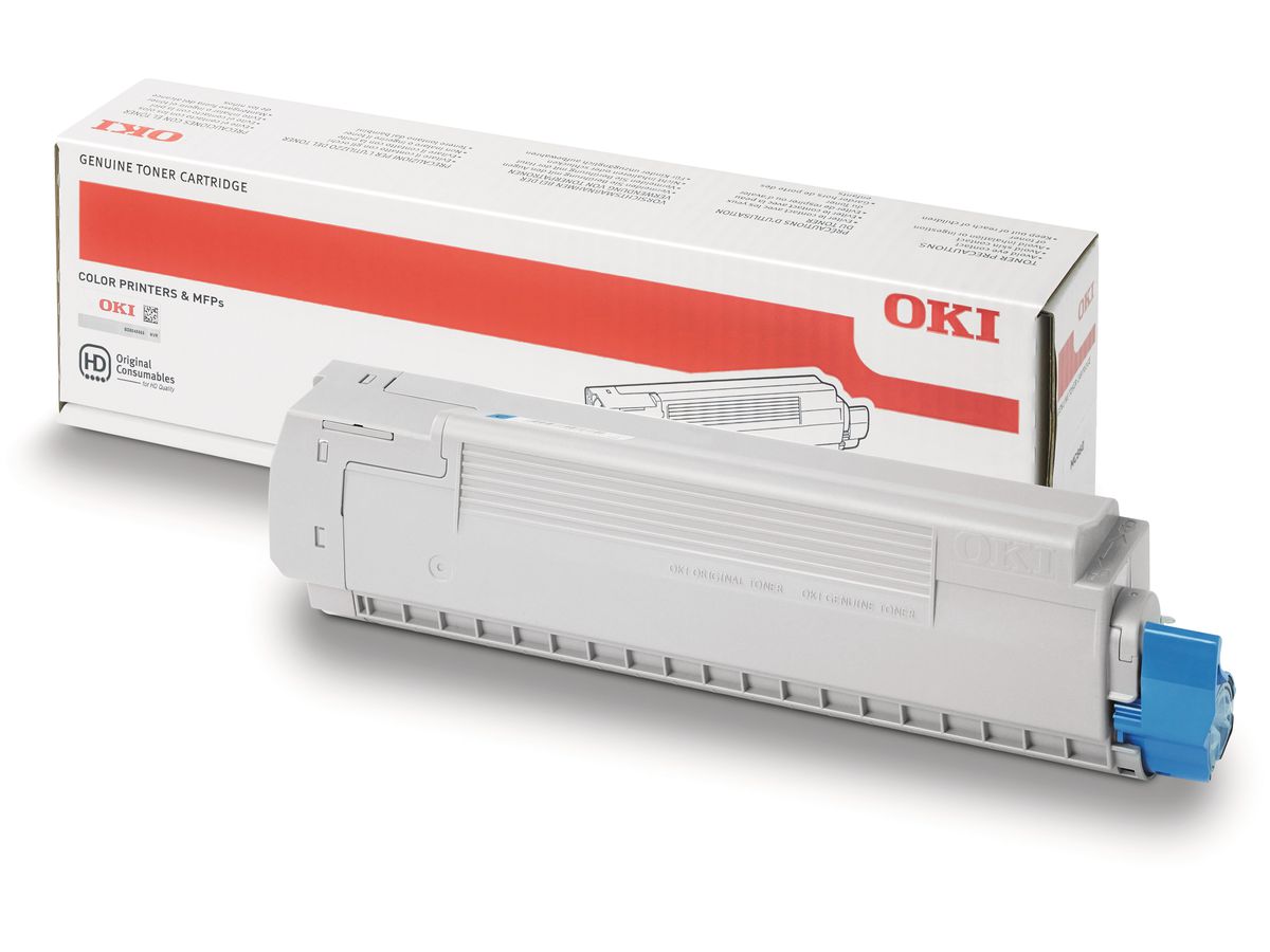 OKI Toner cyan 44059211 MC 860 9500 Seiten (5031713043614)