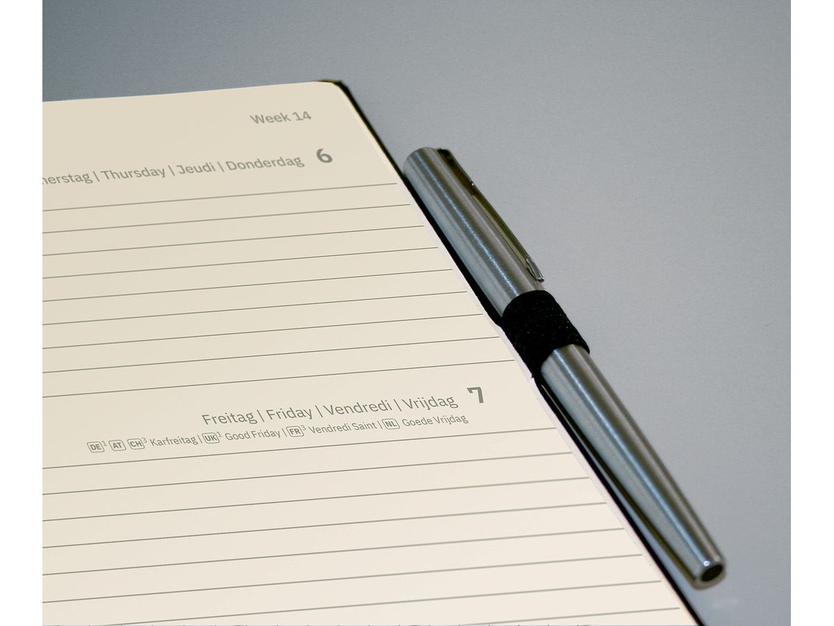 CONCEPTUM Wochenkalender 2026 C2630 1W/2S taupe 13.5x21cm (4004360772450)