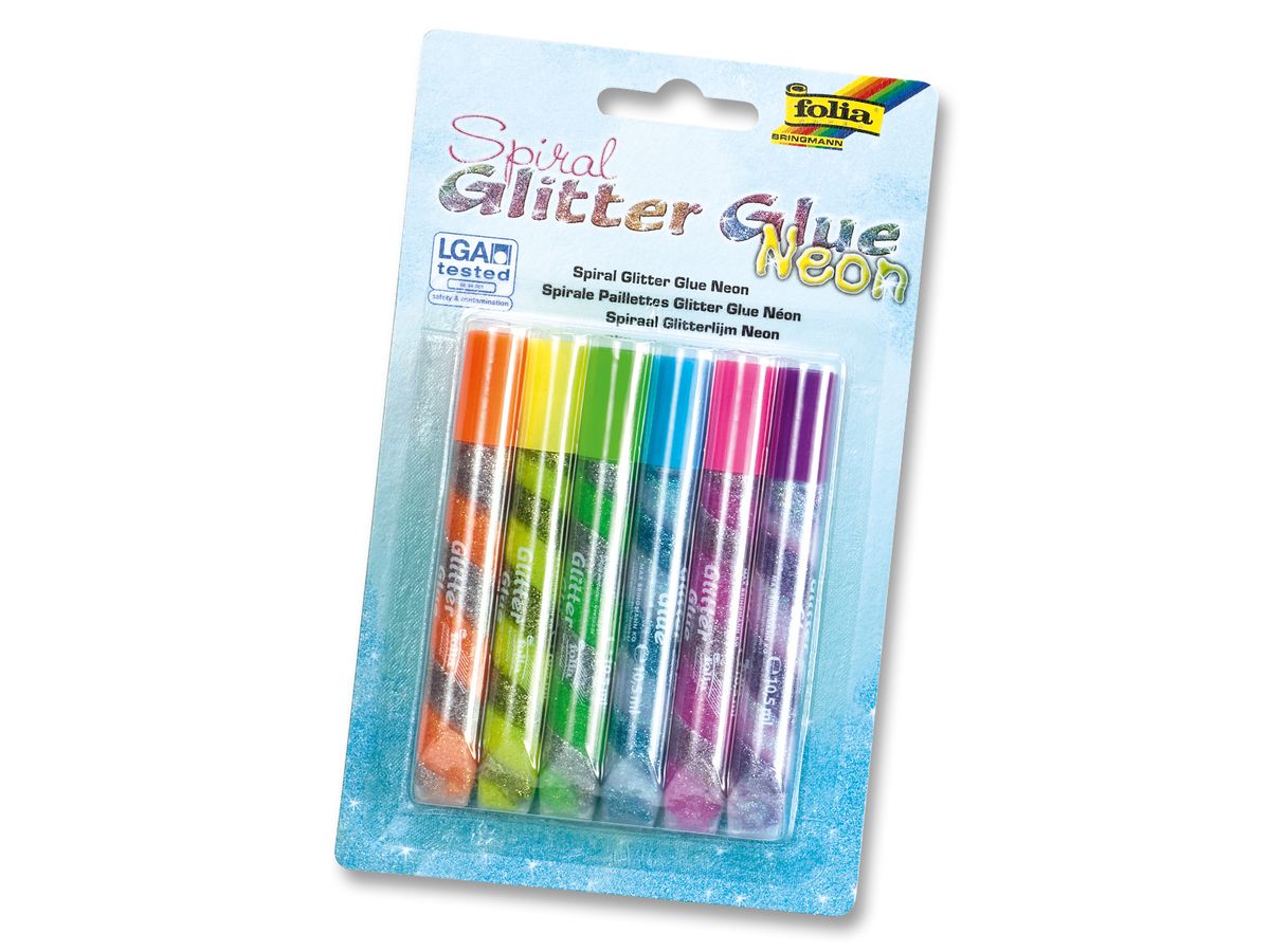 FOLIA Glitter Glue 576 Neon (4001868052657)