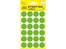 AVERY ZWECKFORM Marcatori 18mm 3597 green, removable 4 fogli (4004182035979)