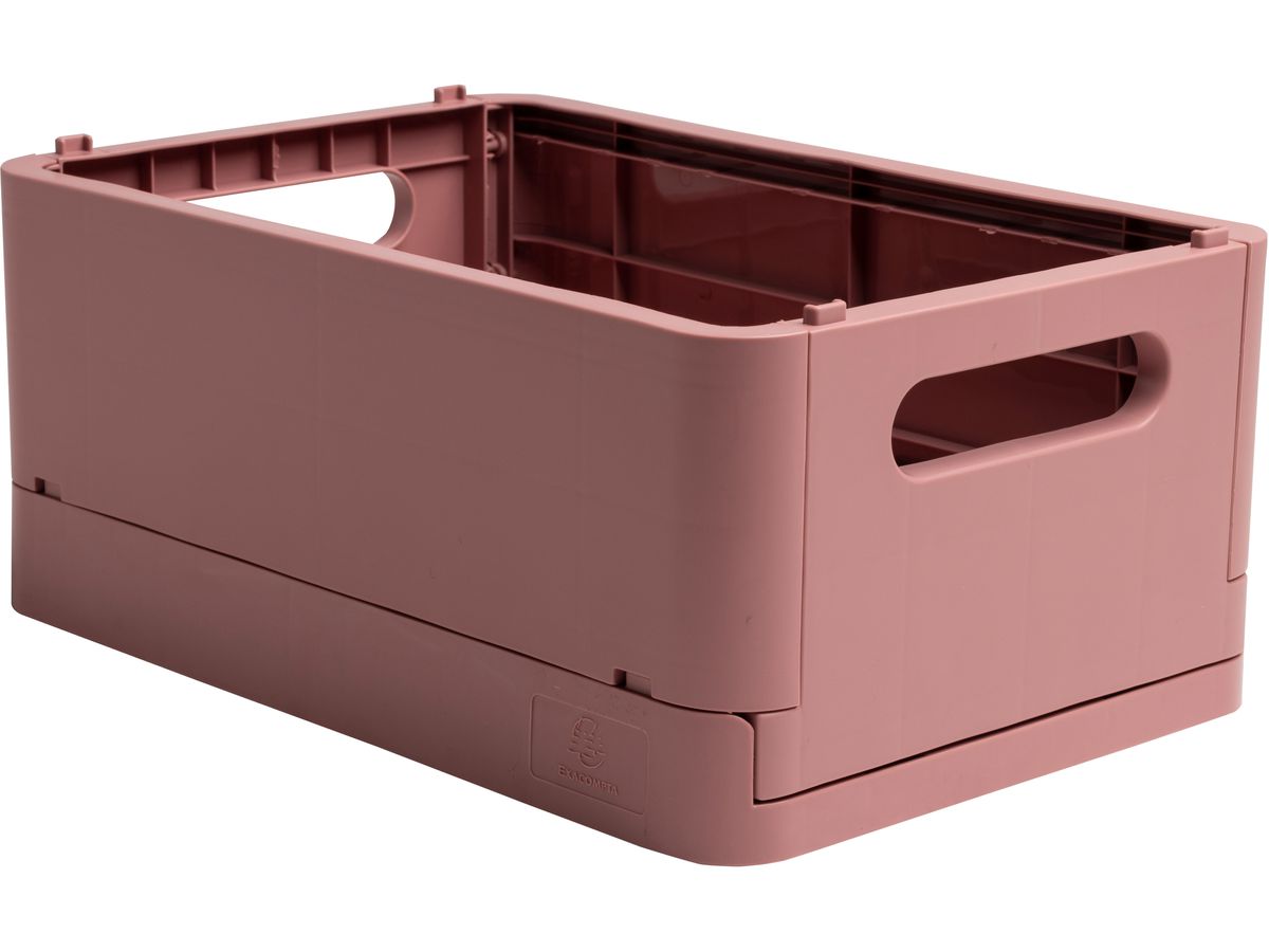 EXACOMPTA Klappbox Skandi A5+ 27138D Midi altrosa 275x40x190mm (9002493271388)