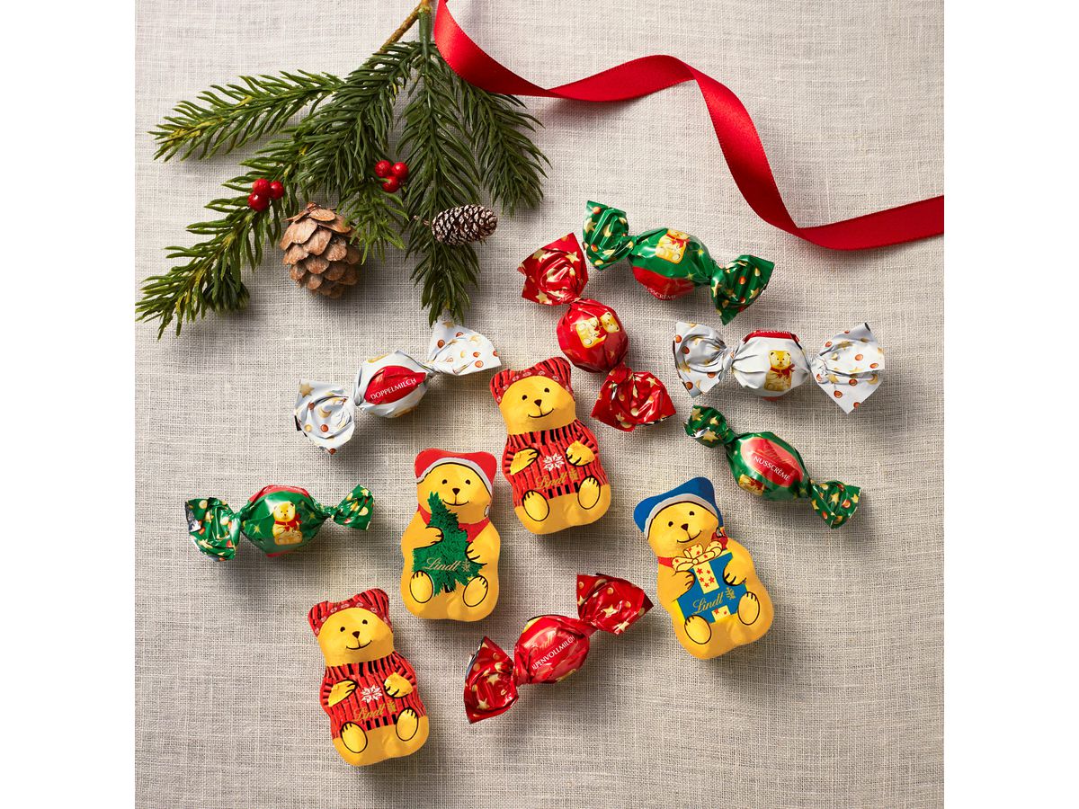 LINDT Miscela natalizia Teddy 470420 800g (7610400095402)