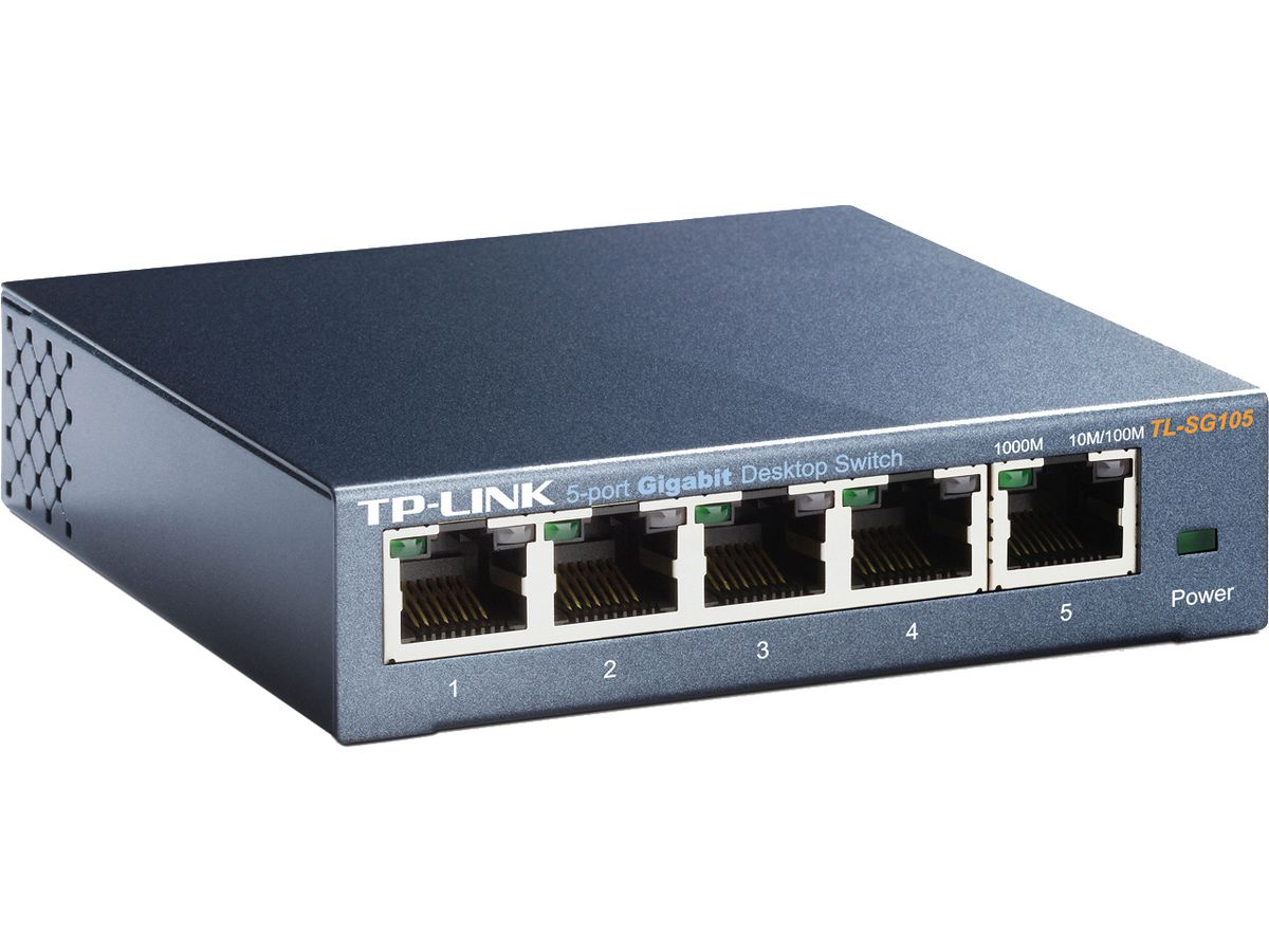 TP-LINK 5-port Metal Gigabit Switch TLSG105 (6935364021146)