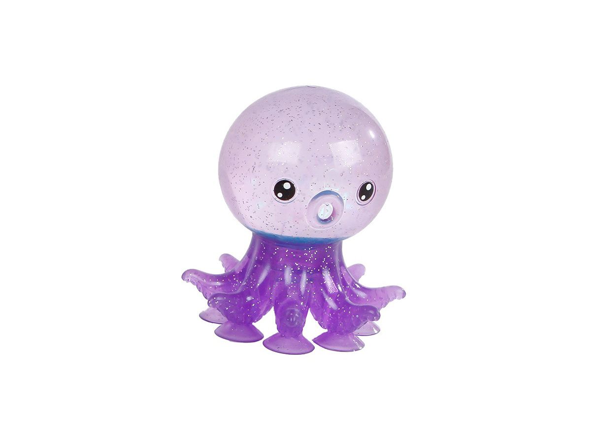 ROOST Squeeze Ball Octopus 621579 con ventose, assortiti (8713219487938)