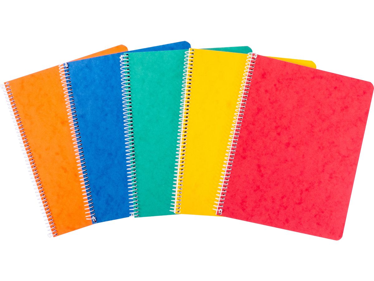 NOVOOO Quaderno spirale 17.5×22cm 729780 scacchi,4mm,70g, ass. 48 fogli (9010729086767)