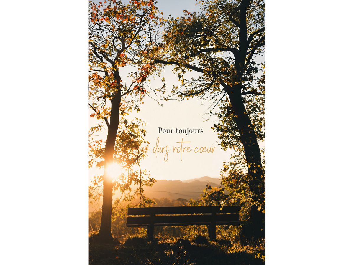 ABC Trauerkarte FR B6 53141 Baum (7611119275666)