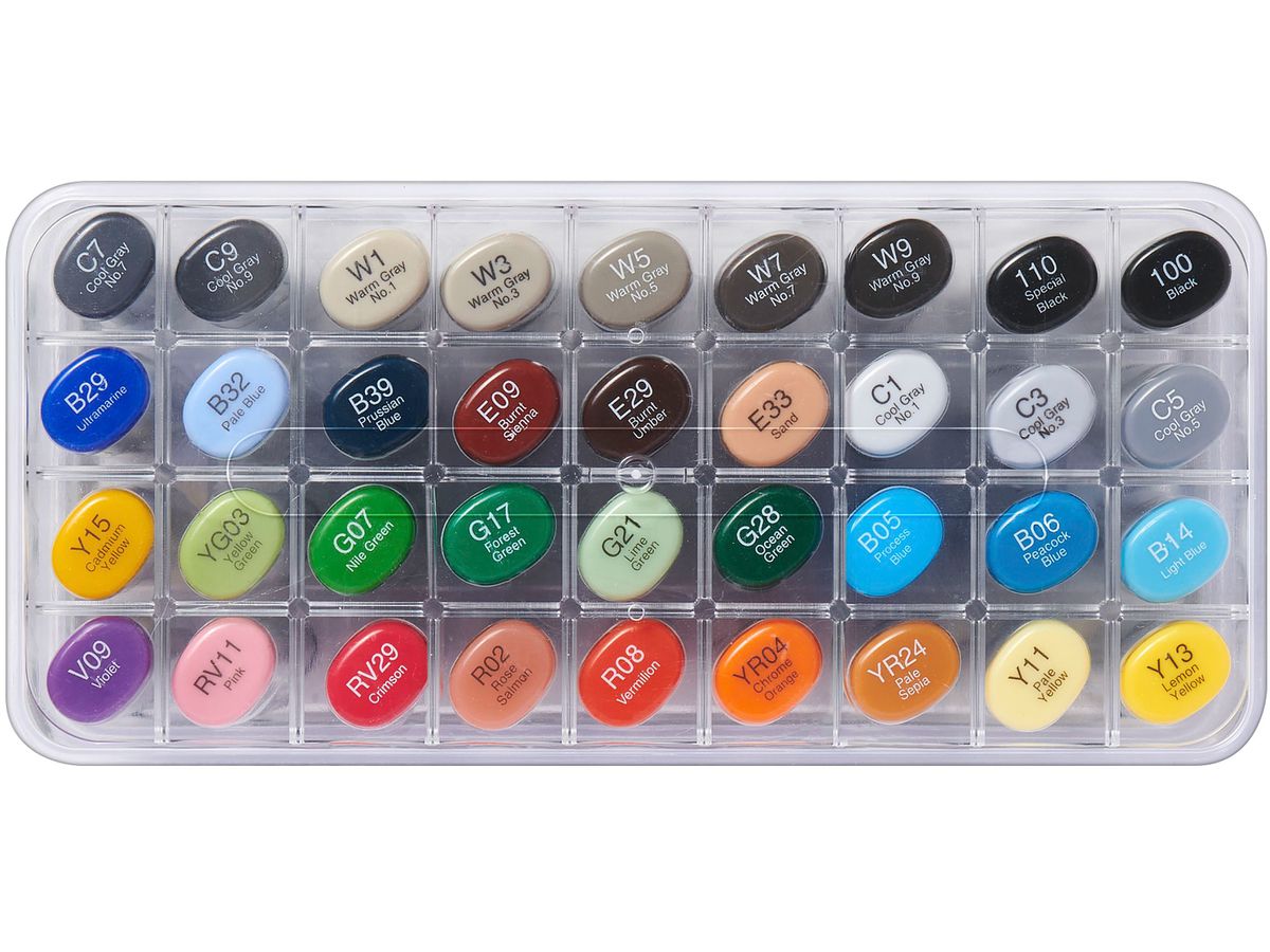 COPIC Marker Sketch 21075158 Set, 36 pcs. (4511338063156)