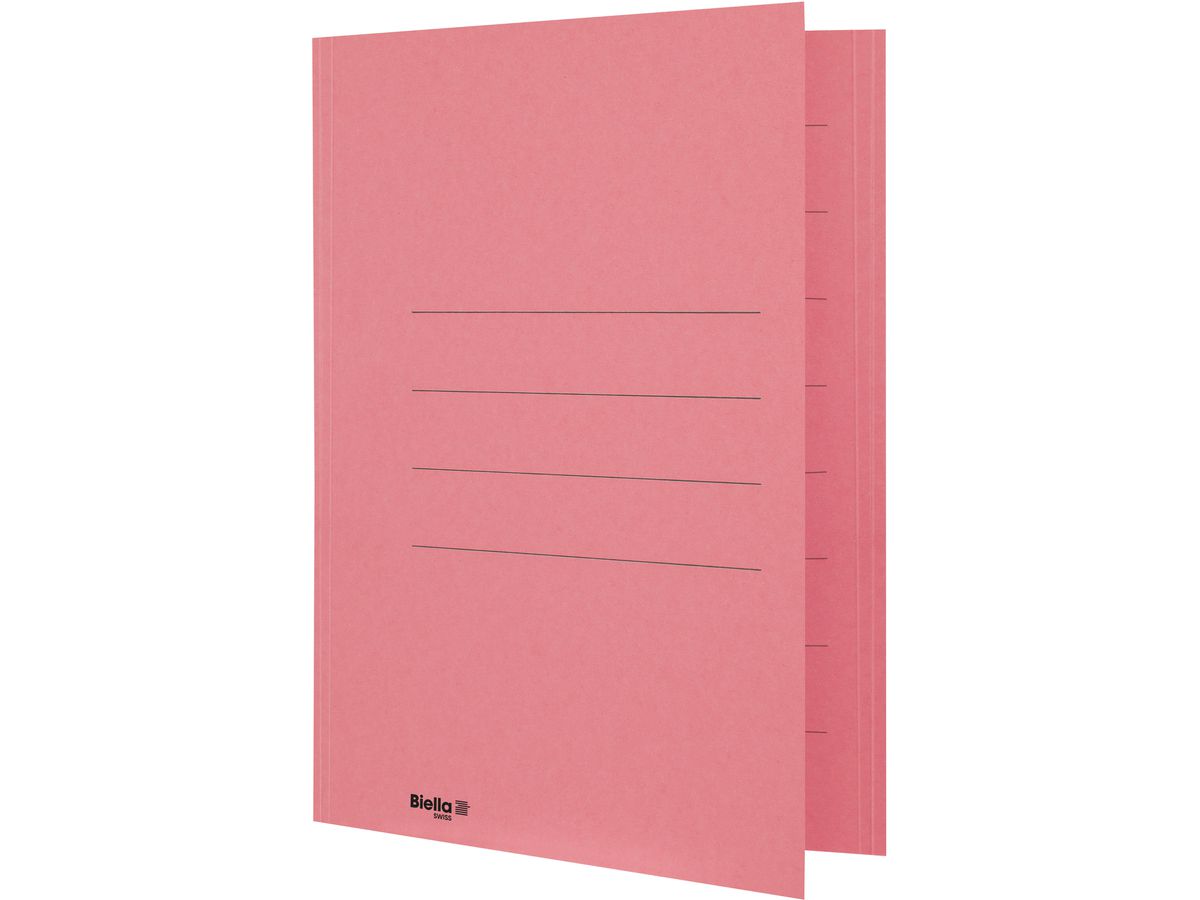 BIELLA Dossier-chemise A4 25040145U rouge 240g/m2 50 pcs. (7611365216819)