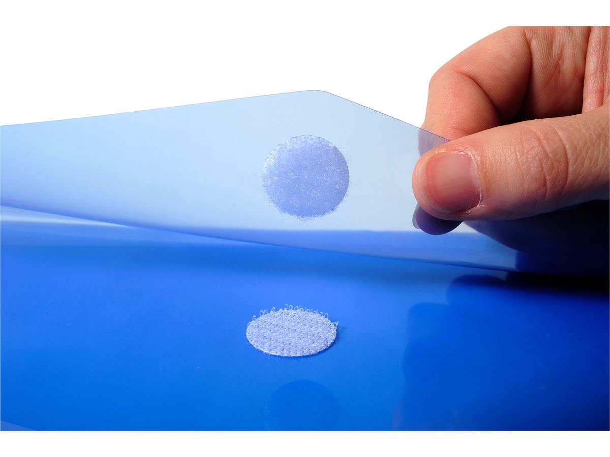 EXACOMPTA Borsa documenti A4 56422E PP, blu (3130631564224)