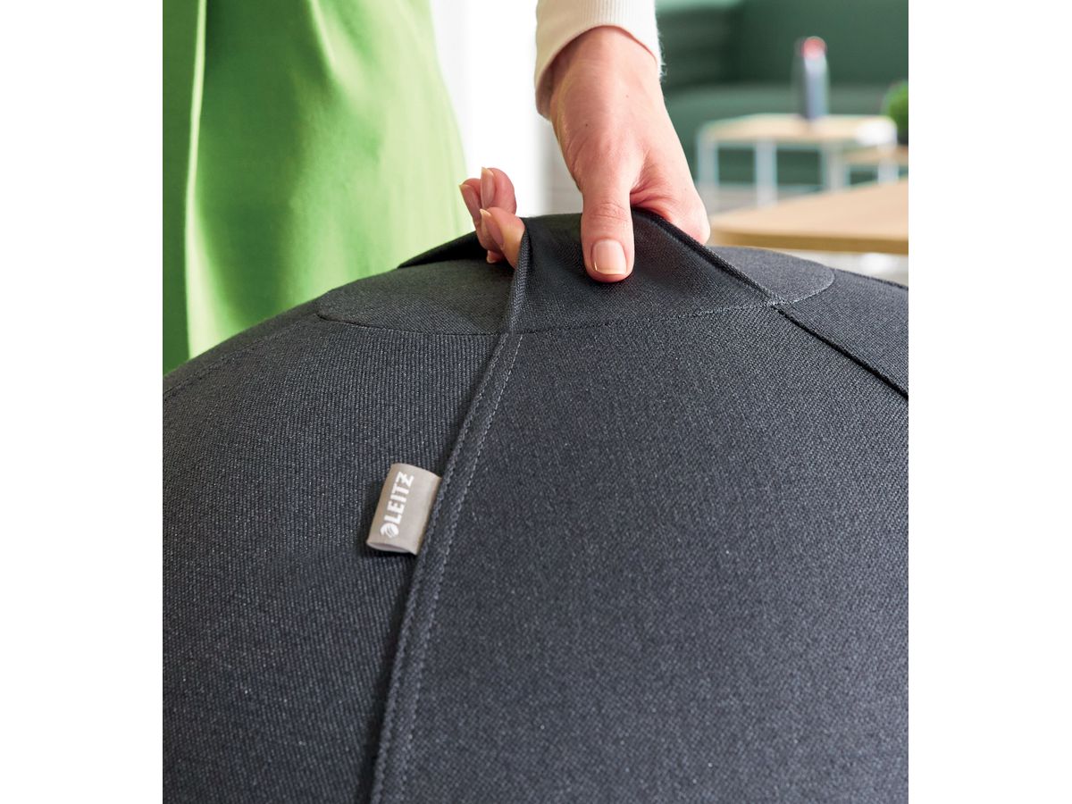 LEITZ Balle assise Cosy 5279-00-89 gris Ø65cm 1 pièce (4002432129546)