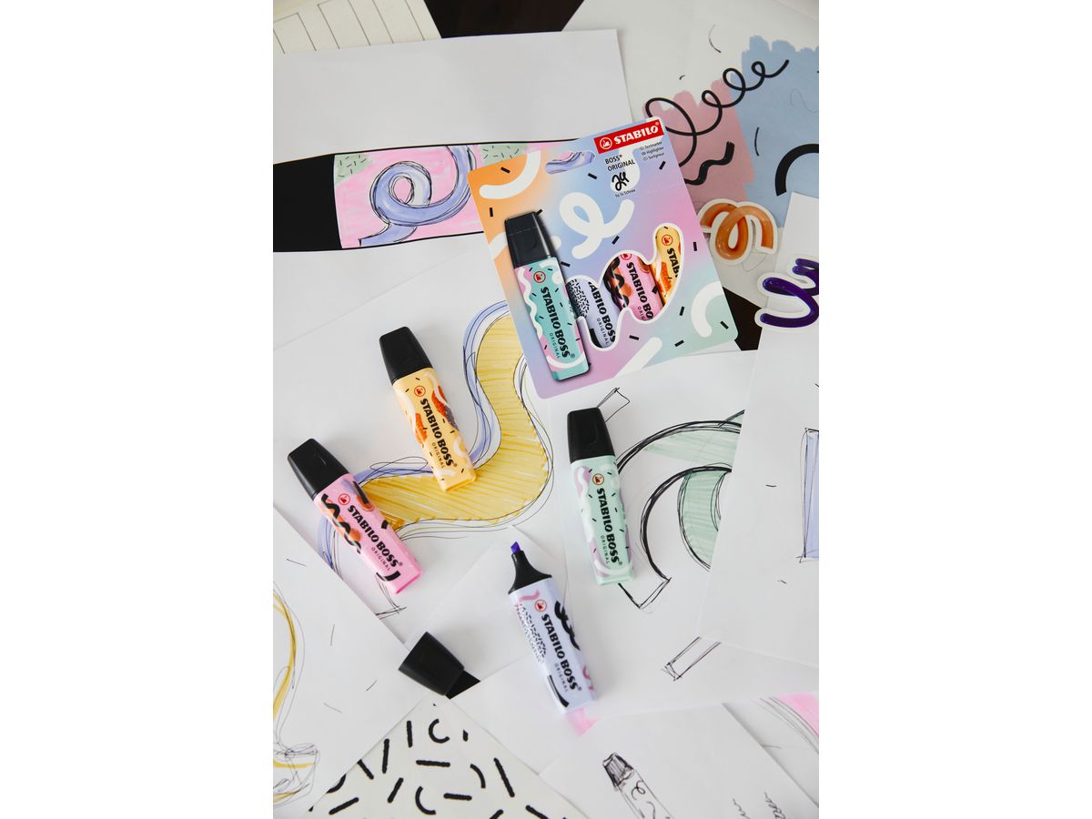 STABILO Textmarker BOSS ORIGIN. 2-5mm 70/111-101 by Ju, Wolkenblau (4006381590679)