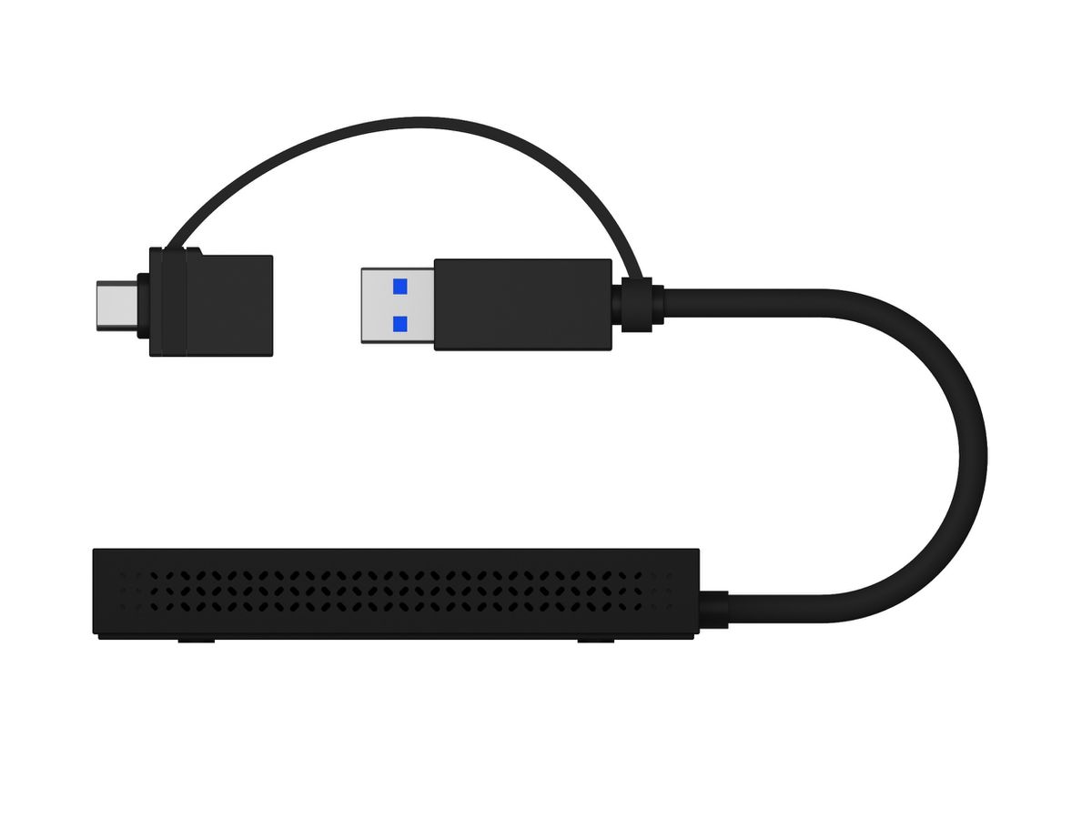 ICY BOX Mobiler USB-Dual HDMI Splitter IB-SPL1029AC USB 3.2 Type-A / C (4250078173403)