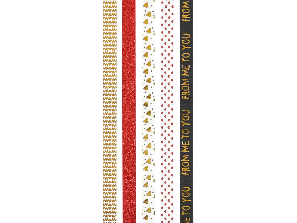 I AM CREATIVE Washi Tape Set 5 4085.112 15mmx5m 5 Stück (7611983201303)