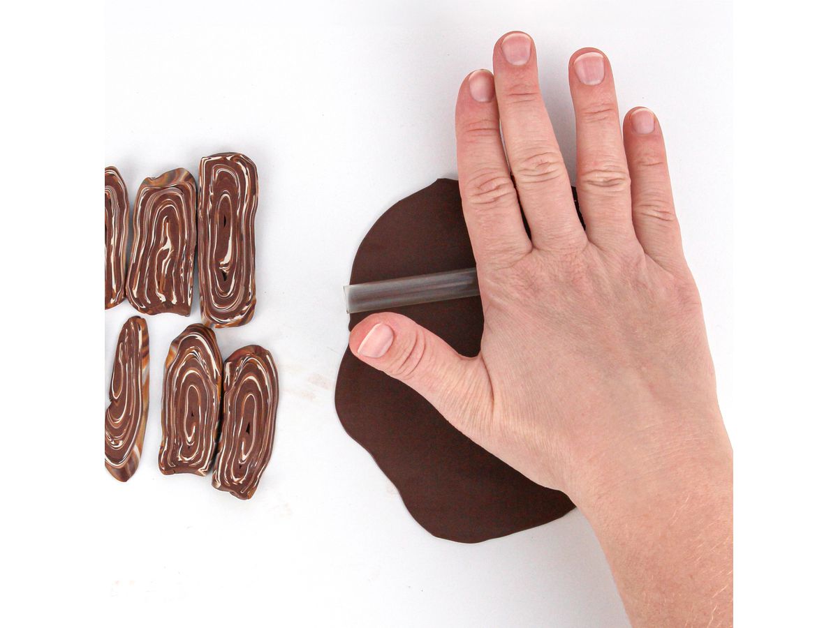 FIMO Set di modellazione 4x25g 8025HTC1 Design del legno (4007817101766)