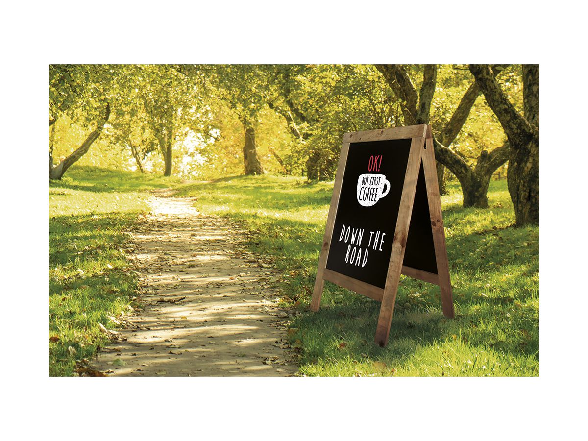 SECURIT Lavagna da strada SBS-N-135 131x72.2x72cm (8717624245251)