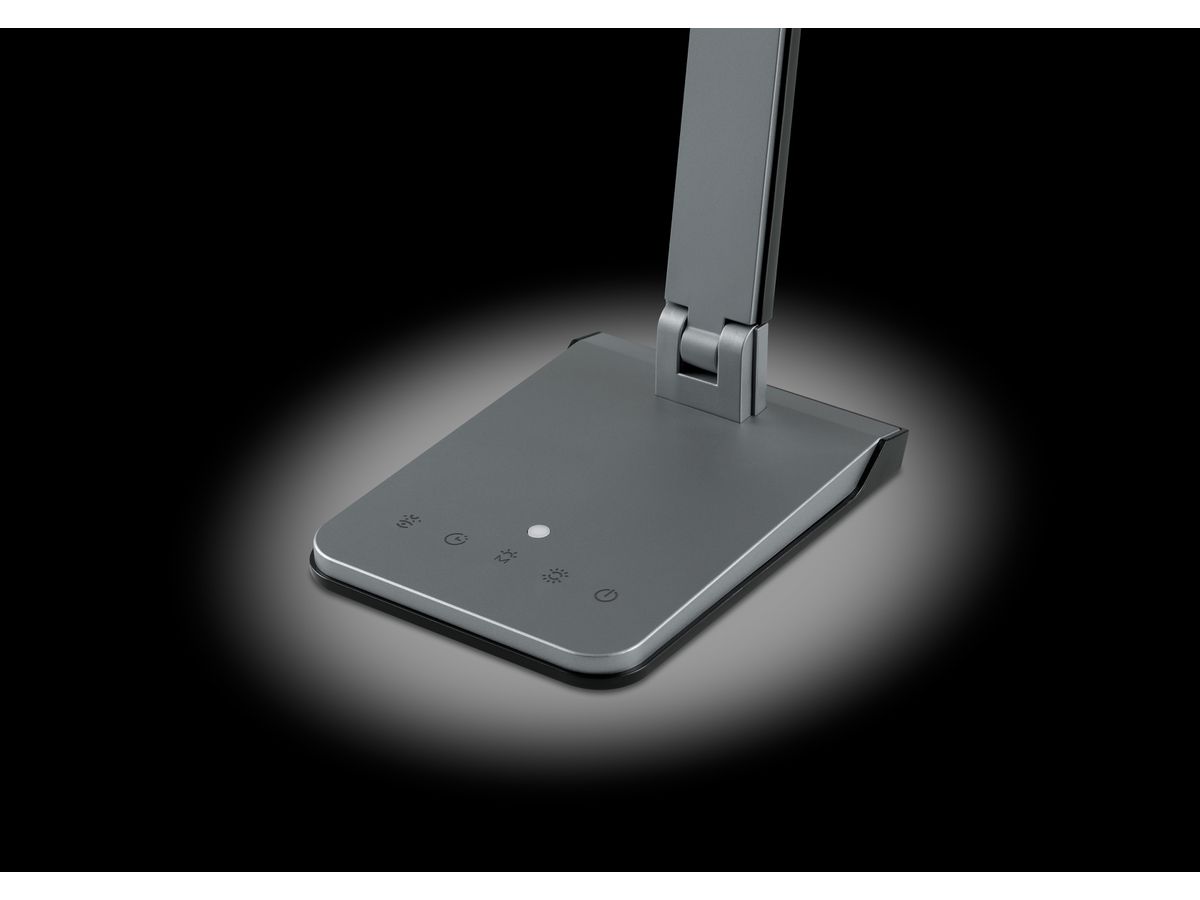 HANSA Lampe de table Lumina 41-5011.109 gris (7612176093835)