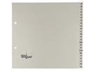 BÜROLINE Répertoires PP A4 3/4 h. 40958 gris A-Z 20 pcs. (7612532058249)
