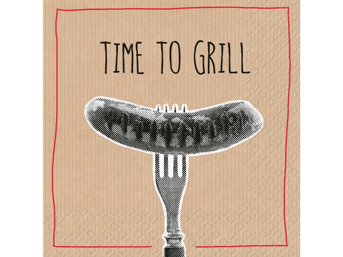 STEWO Salviette 33x33cm 2572653255 Ulf FSC marrone 20 pezzi (7630021184422)