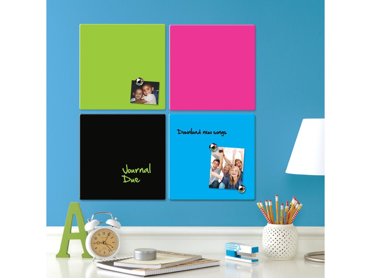 NOBO Quartet magnétique 1903803 360x360mm pink (5028252344906)