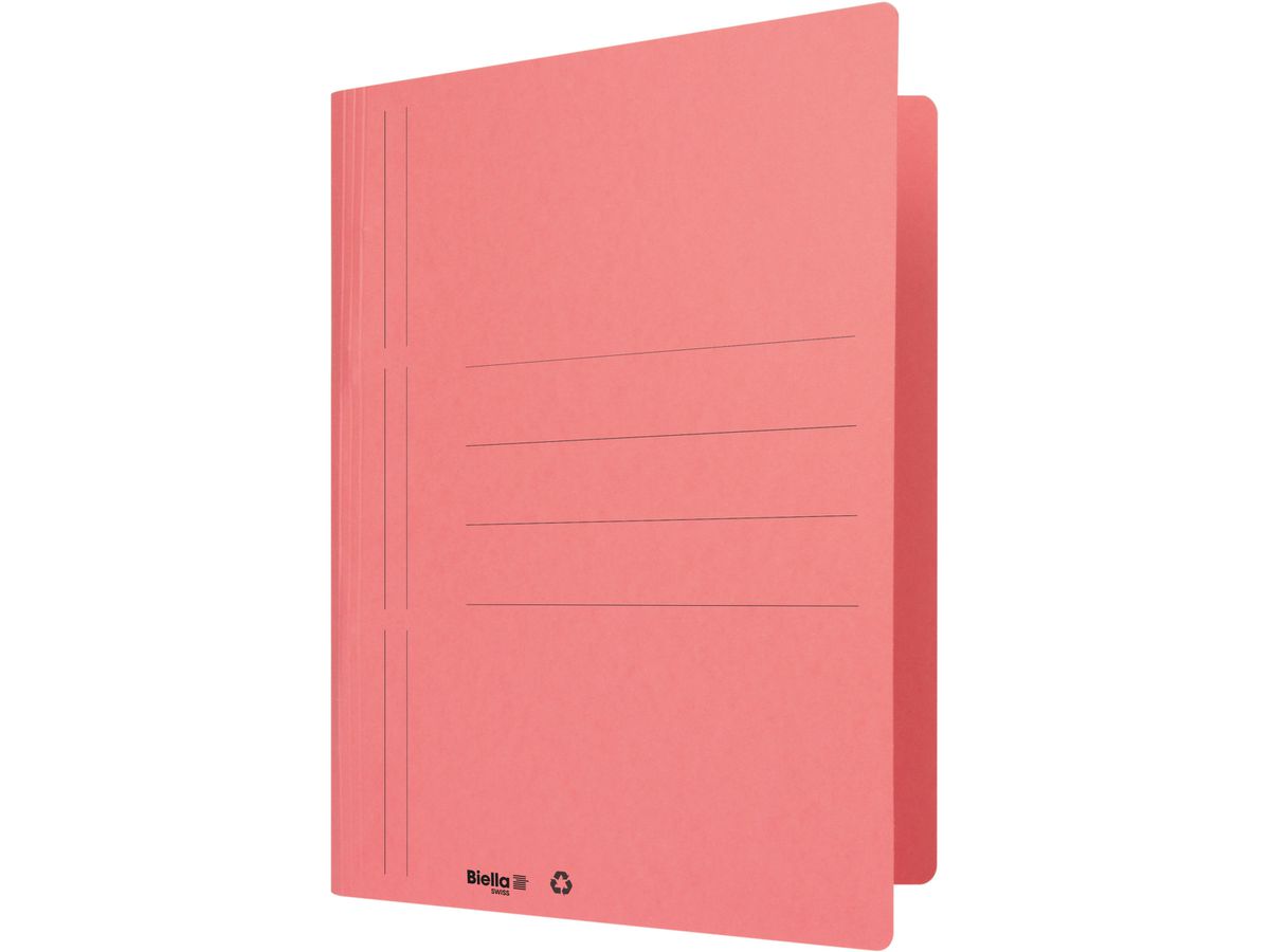 BIELLA Dossier classeur Biella 6 A4 16640045U rouge, 320gm2 100 flls. (7611365205530)