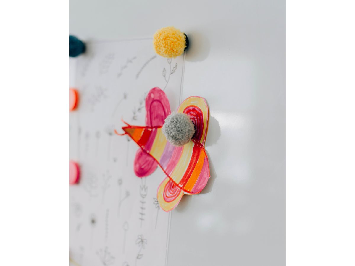 I AM CREATIVE Aimant Pompon Let`s Organize 4035.52 6 pièces (7611983215492)