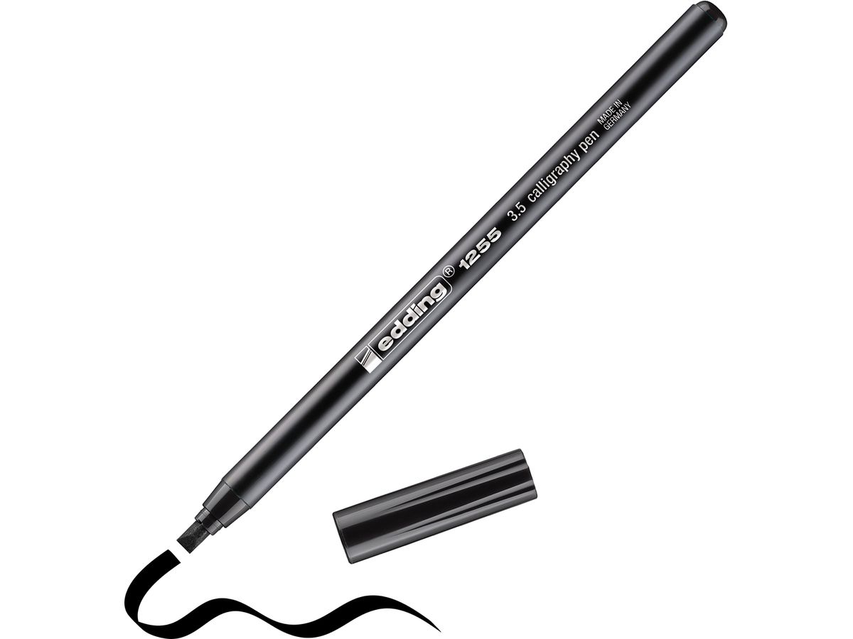 EDDING Calligraphy 1255 3,5mm 1255-1-3.5 schwarz (4004764926404)
