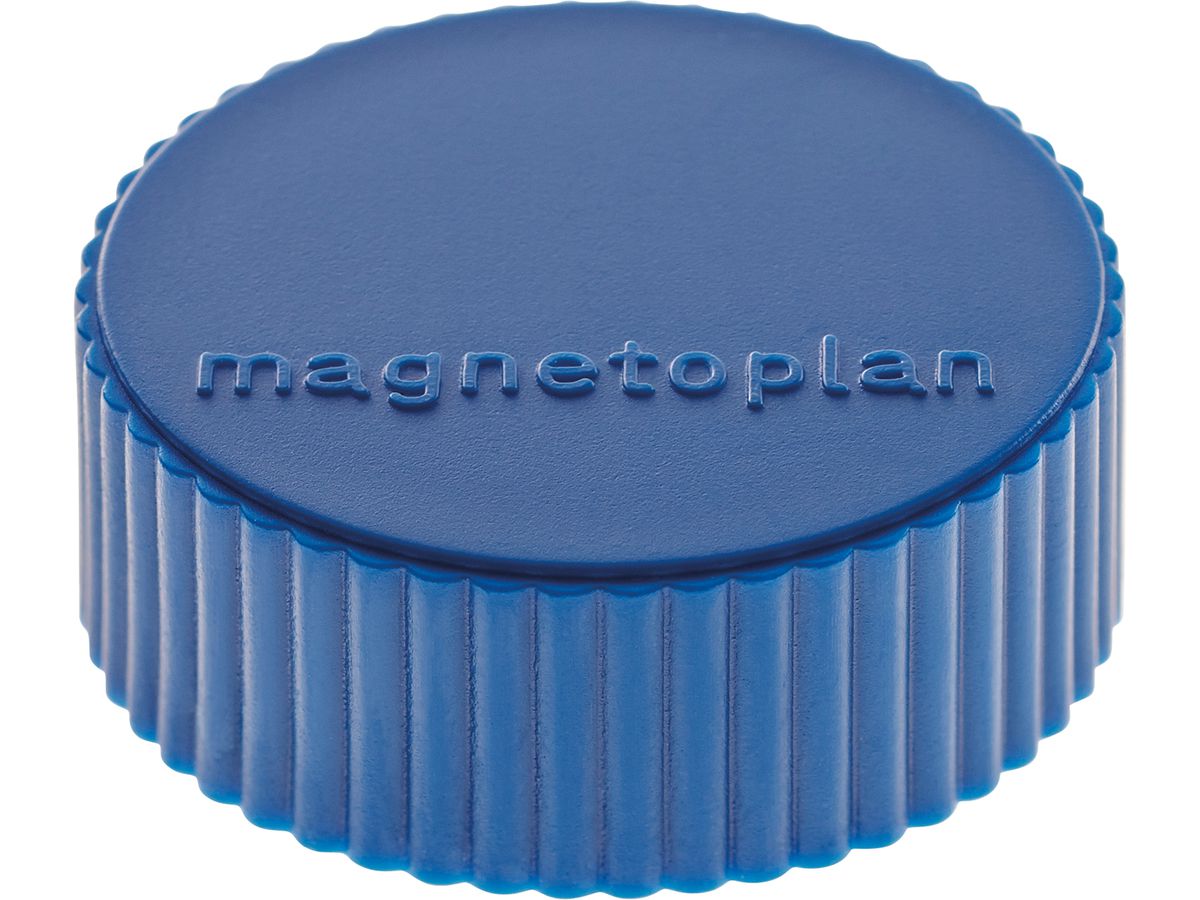 MAGNETOPLAN Supp. Calamita Discofix Magnum 1660014 blu oscuro, ca. 2 kg 10 pezzi (4013695025018)