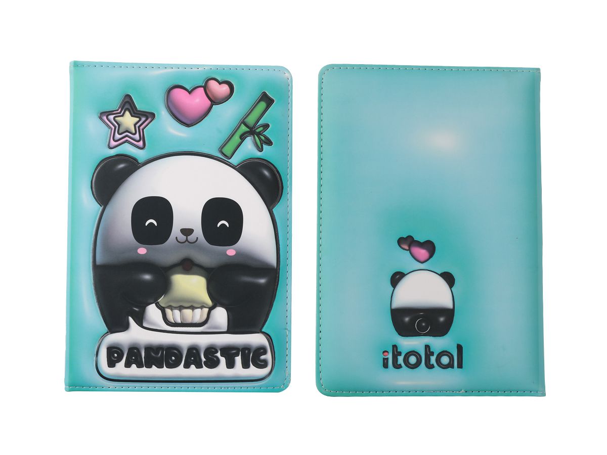 I-TOTAL Quaderno 3D A5 XL1840W Pandastic (8059037076603)