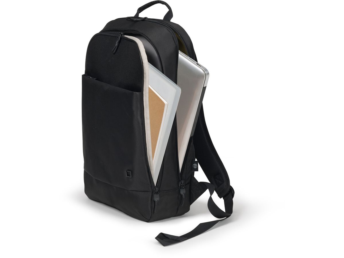 DICOTA Eco Backpack Slim MOTION D32013-RPET 13-15.6 inch Black (7640239420809)